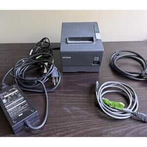 Epson TM-T88V M244A POS USB Thermal Receipt Printer S01 K 06 w/ AC Adapter
